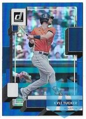 2022 Donruss Baseball Holo Blue #199 Kyle Tucker - Houston Astros
